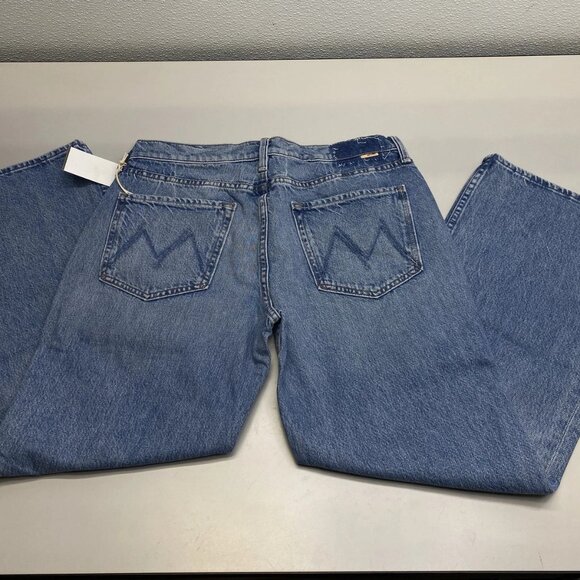 NEW MOTHER  The Bookie Flood Jeans Deans List Blue Size 29 High Rise Bootcut - Picture 7 of 11